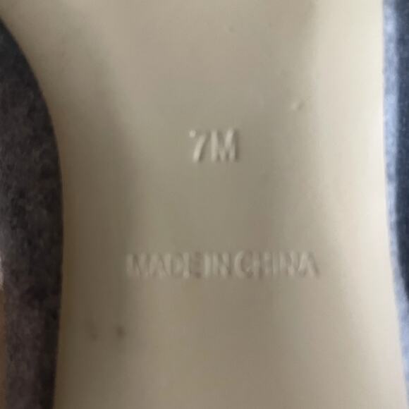 Talbots Womens Gray Scottie Dog Wool Loafers Sz 7 - Picture 8 of 8